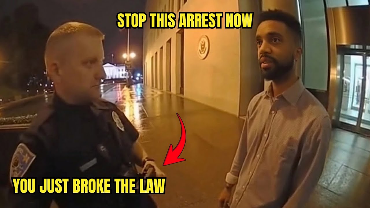 Good Cop Stops Illegal Arrest — Black Man Is a Senior White House Legal Advisor