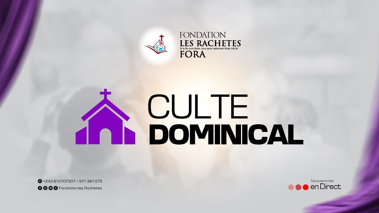 🔴[Live] Culte Dominical | Dédicace Mois de Mars | 01.03.2026 | avec Rvde Déborah MARGRET O.