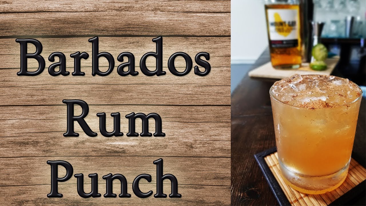 Low Carb Barbados (bajan) Rum Punch