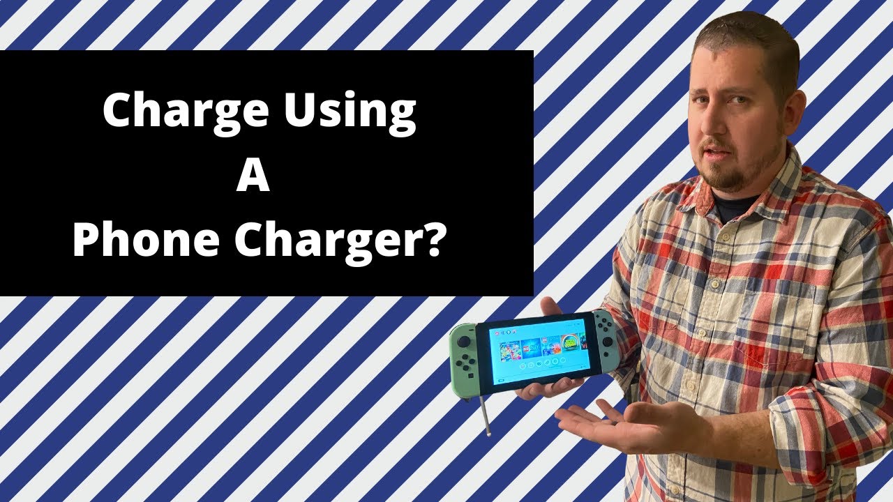 Можно ли зарядить Nintendo Switch с помощью зарядного устройства для телефона? (Или без док-станц...
