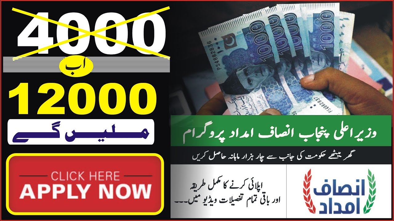 How to apply for Insaf Imdad Package (Complete Guide Line) // Hamza Remix Info 2020