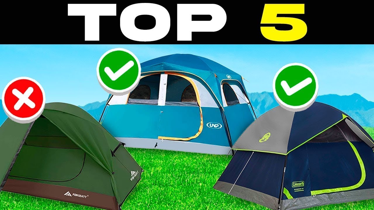 ✅ TOP 5 BEST WATERPROOF TENTS for CAMPING in RAIN 2025 | Best TENTS for RAIN