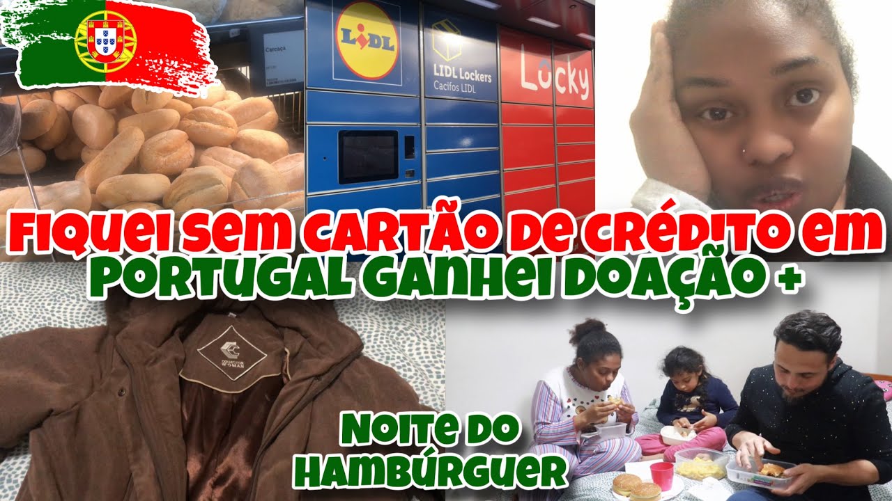 MB EM PORTUGAL PEGOU MEU CARTÃO 😢 + NOITE DO HAMBÚRGUER + GANHEI DOAÇÃO EM PORTUGAL 🇵🇹