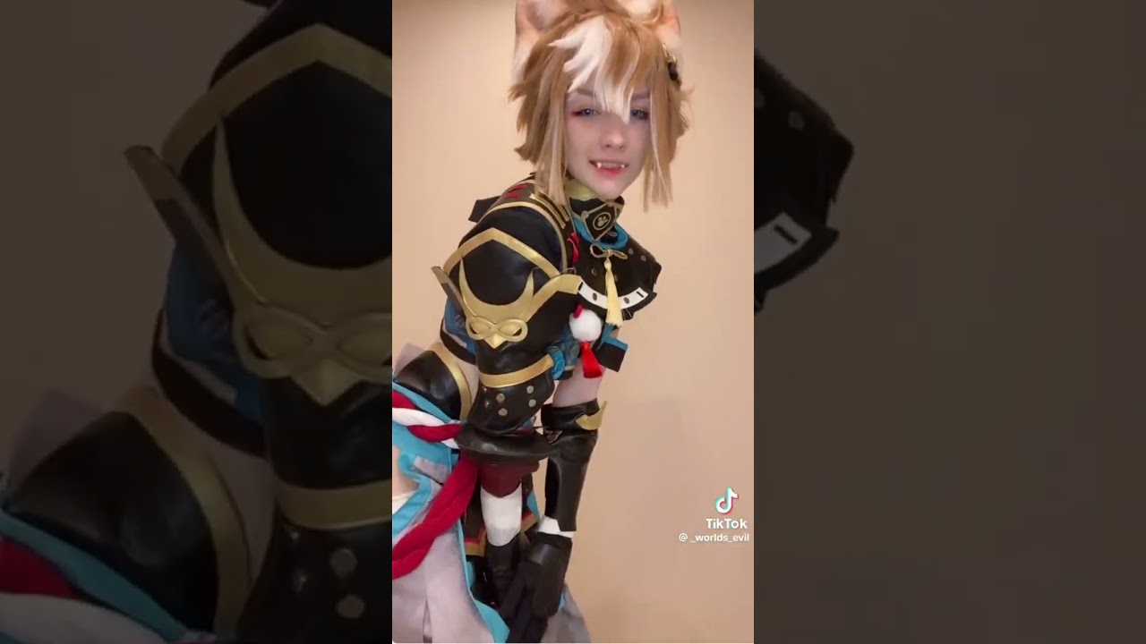 Gorou Cosplays • Genshin Impact Tiktok Compilation