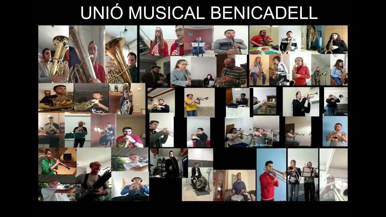 UNIÓ MUSICAL BENICADELL (Versió Confinament COVID-19), pasdoble (1998) d'Enrique Alborch