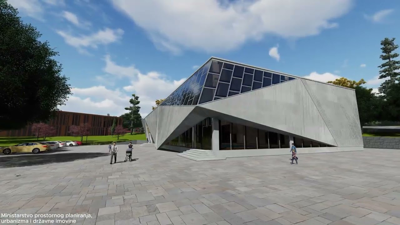 Velje brdo Podgorica - novi grad po mjeri čovjeka - animacija
