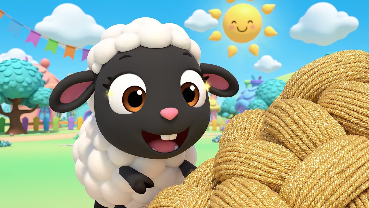 Baa Baa Oveja Negra: ¡Sorpresa de Lana Dorada! | Canciones Infantiles y Rimas