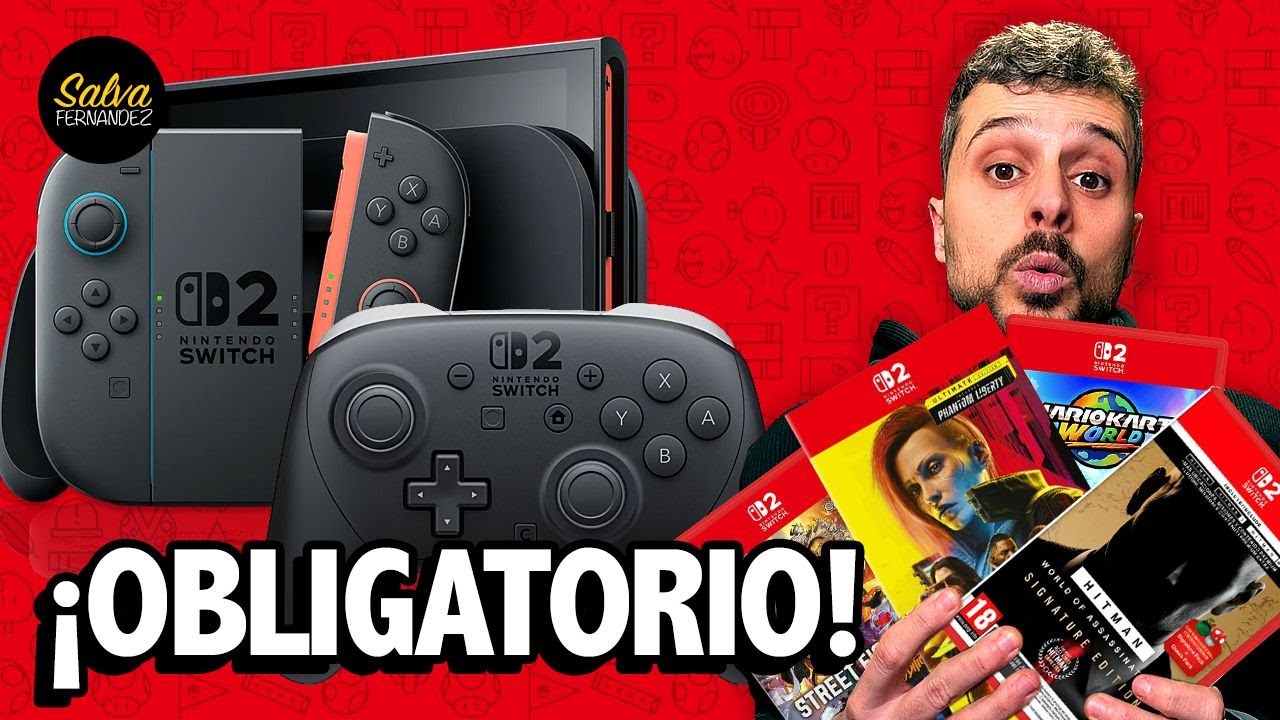 Nintendo SWITCH 2: lo que SÍ o SÍ NECESITAS de LANZAMIENTO