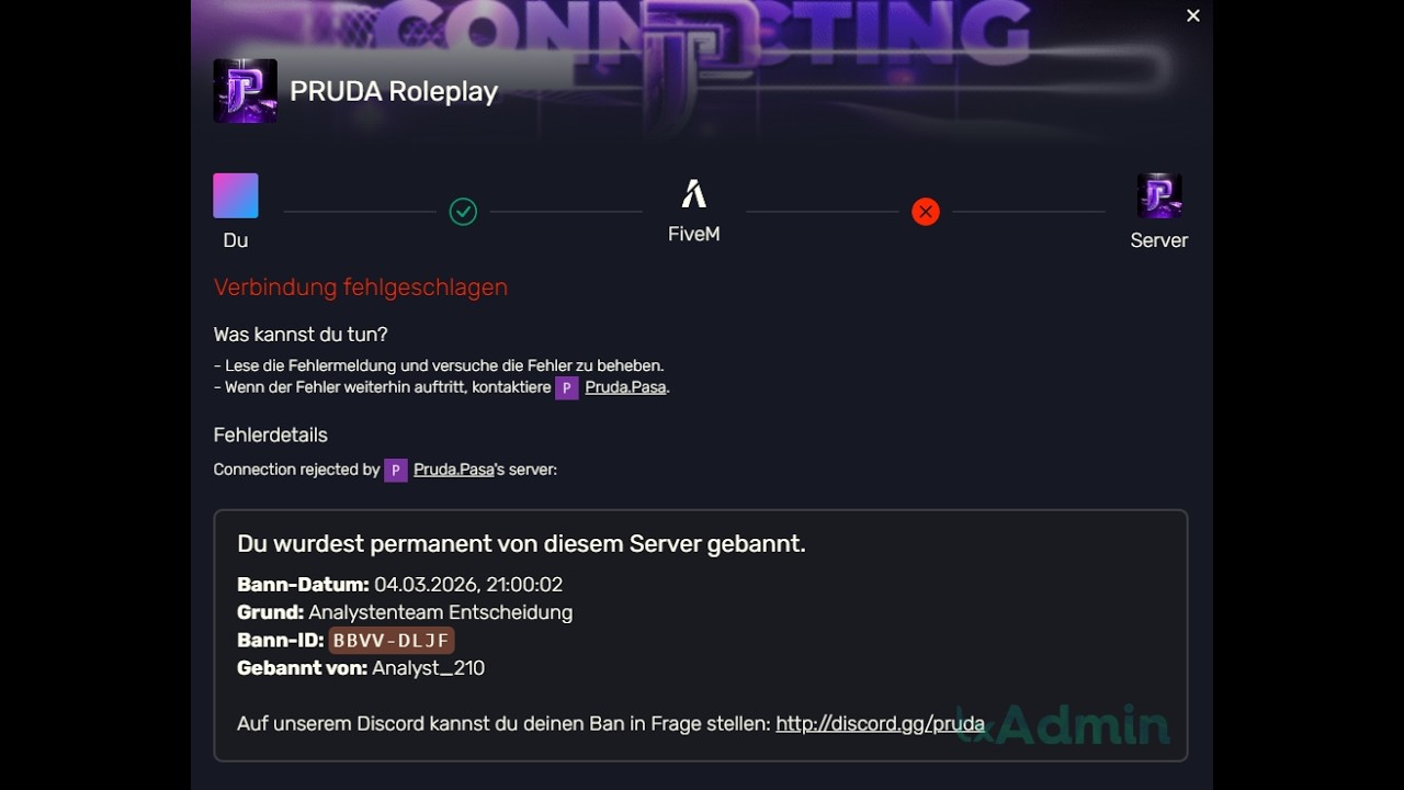 [Pruda] | Ende 🥶 | Pax Cosic
