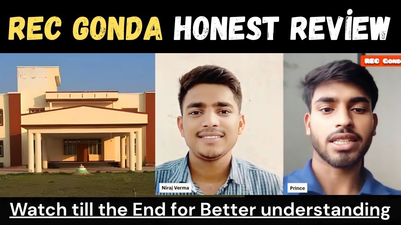 REC GONDA College Review |Rajkiya Engineering College Gonda #recgonda #collegereview #btech #review 