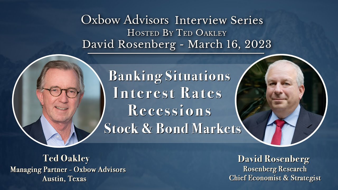 Ted Oakley  - Oxbow Advisors - Interview Series 2023 - David Rosenberg March 16, 2023
