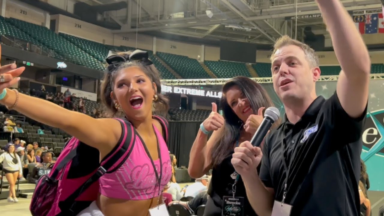 Cheer Extreme Courtney & Kenley Pope Interview ~ Showcase 2023