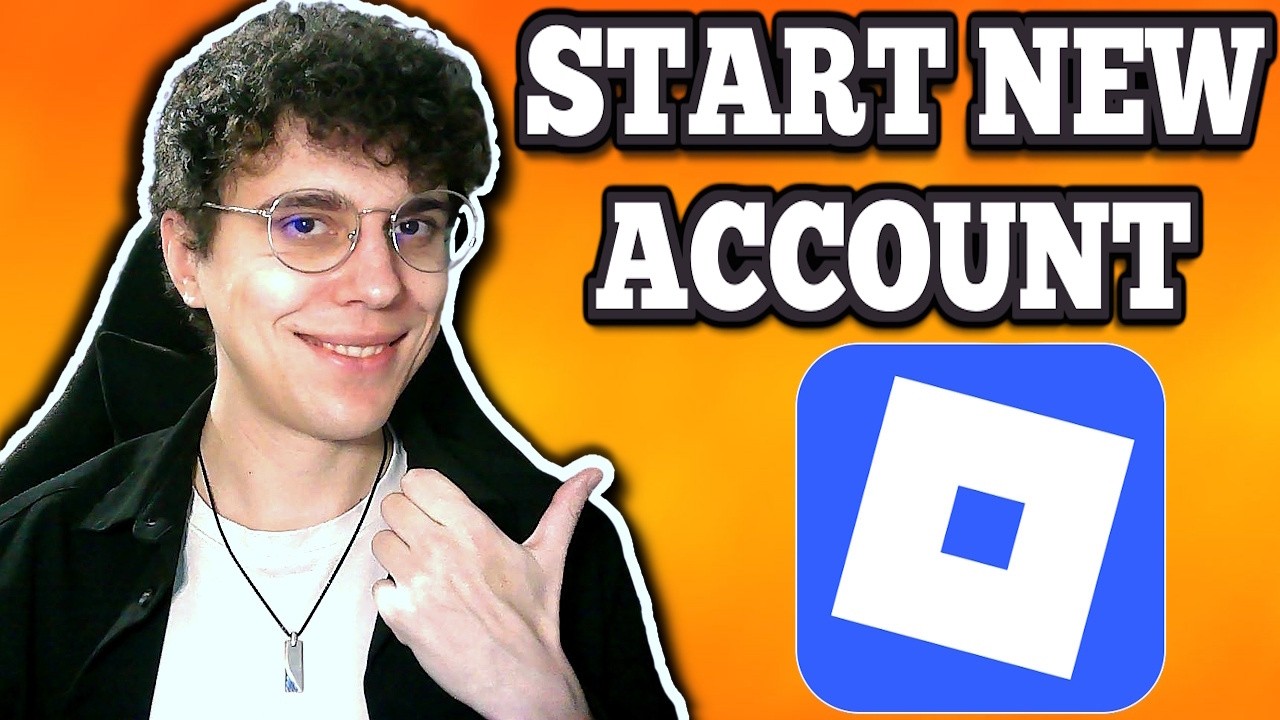 How To Start A New Account In Roblox