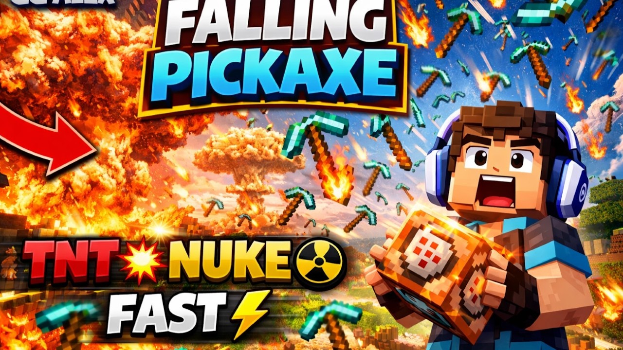 FALLING PICKAXE LIVE #4 CHAT CONTROL | GG ALEX