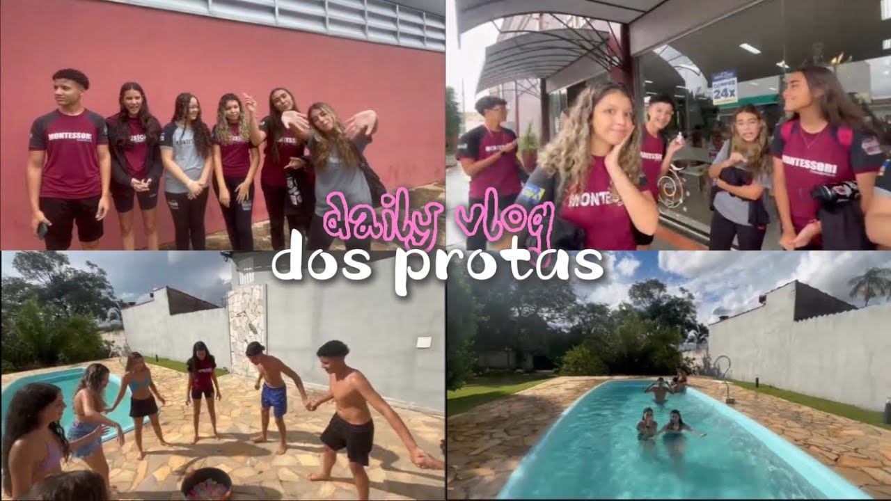 um dia com os protas 