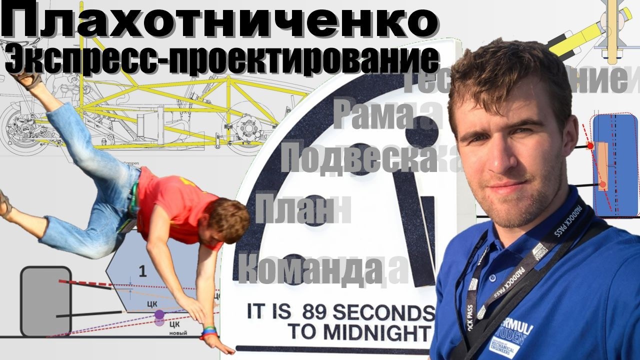 Экспресс-проектирование. Команда, концепция, шасси за год | А.Плахотниченко (Осенняя школа 2024)
