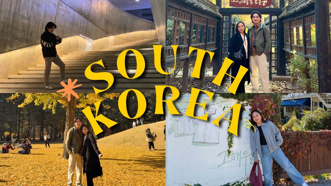 SOUTH KOREA 2024 – Autumn in Seoul, Suwon & Nami Island | Honeymoon Vlog | Rizza Perando