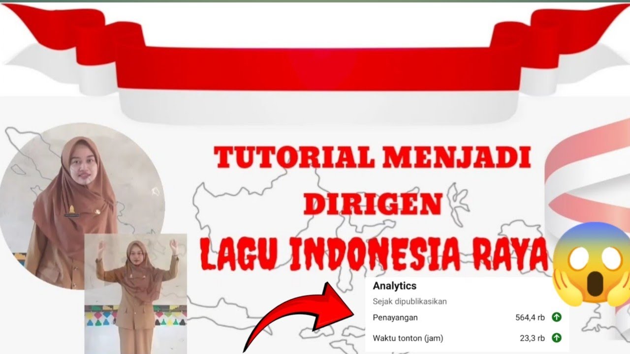 TUTORIAL MENJADI DIRIGEN || LAGU INDONESIA RAYA 