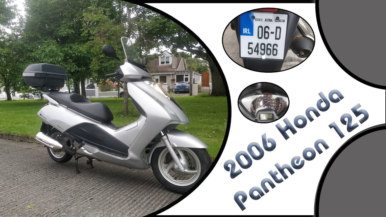 2006 Honda Pantheon 125 (Review) - 2006 honda cbr125 review