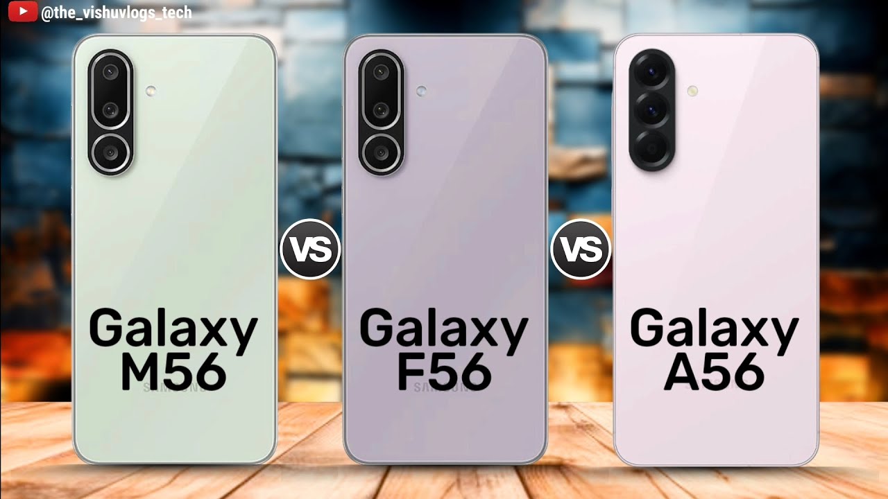 🔥 Galaxy M56 vs F56 vs A56 - Best Samsung Phone in 2025; ⚡ Camera, Speed & Battery Test!