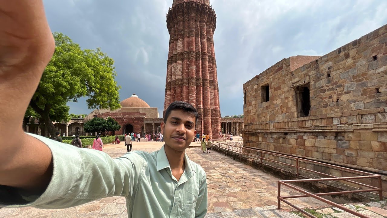 Amazing Creature in New Delhi | Qutub Minar | 😍 It's a longest Infrastructure in India's Capital 😄 |