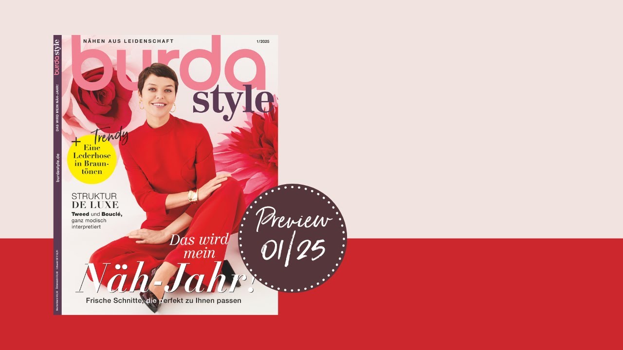 Einblick in die burda style #01/25