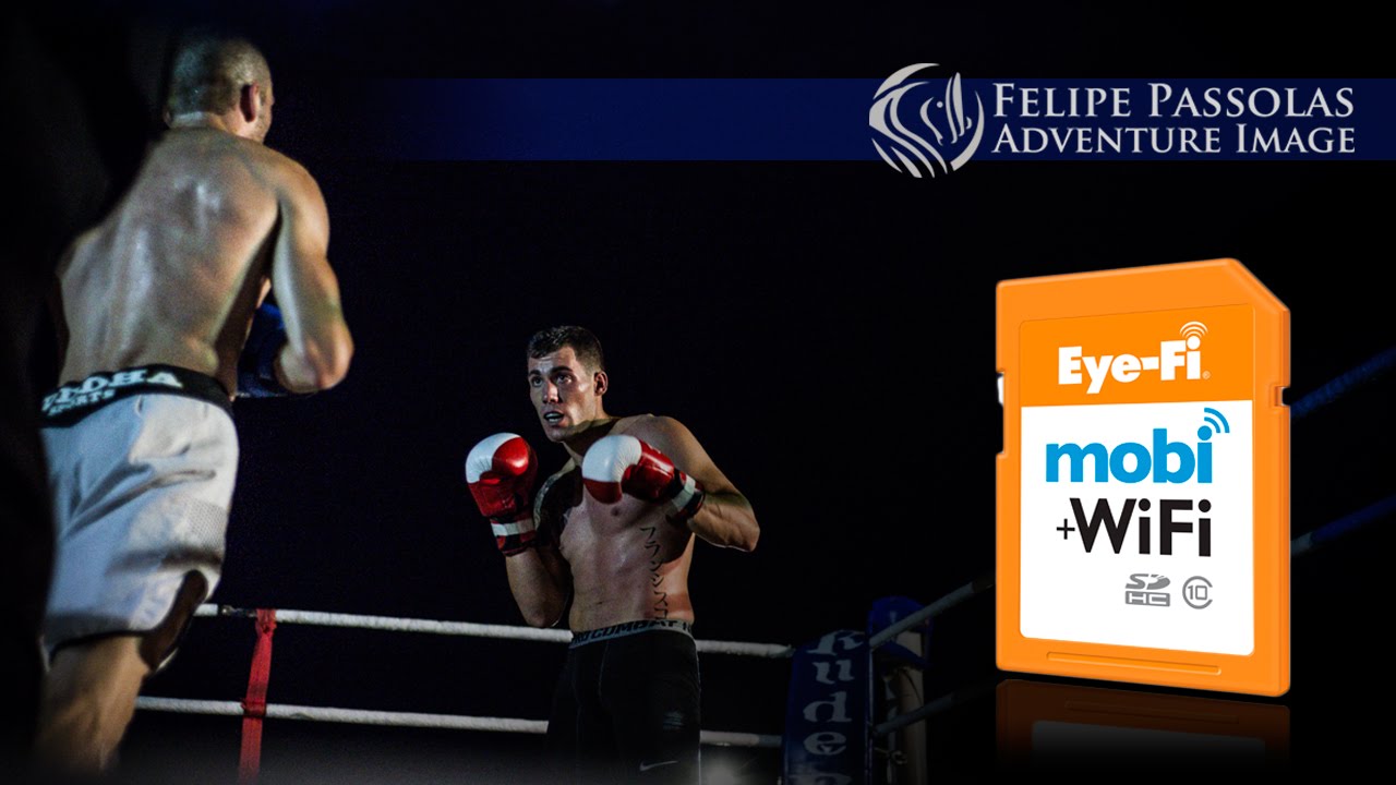 Tarjetas SD Eye-Fi Mobi + Wifi. Foto periodismo y deportes