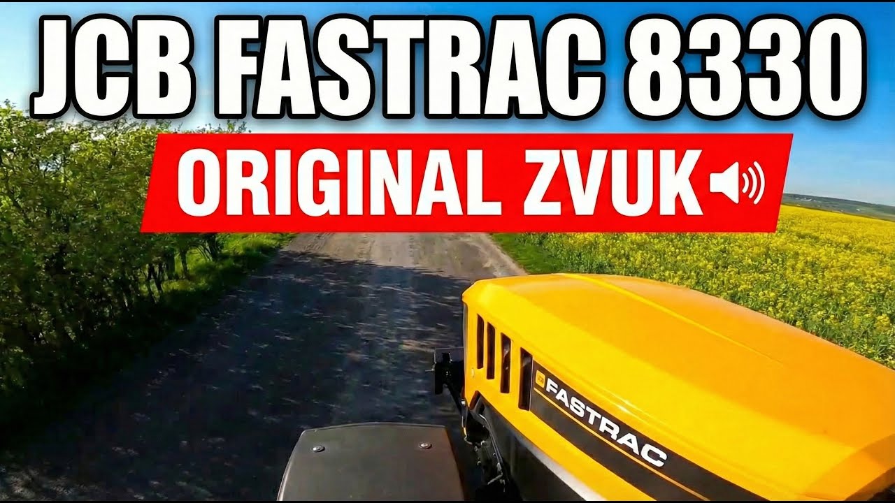 JCB Fastrac 8330 | PURE SOUND / ORIGINÁL ZVUK