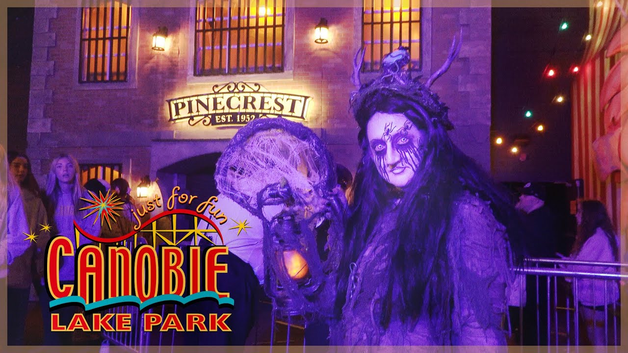 Фестиваль криков Canobie Lake Screeemfest 2024 — внутри всех домов с привидениями