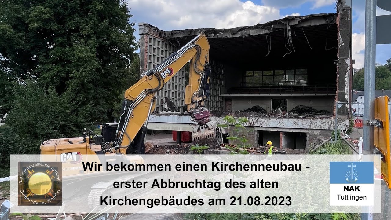 Der erste Abbruchtag, 21.08.2023