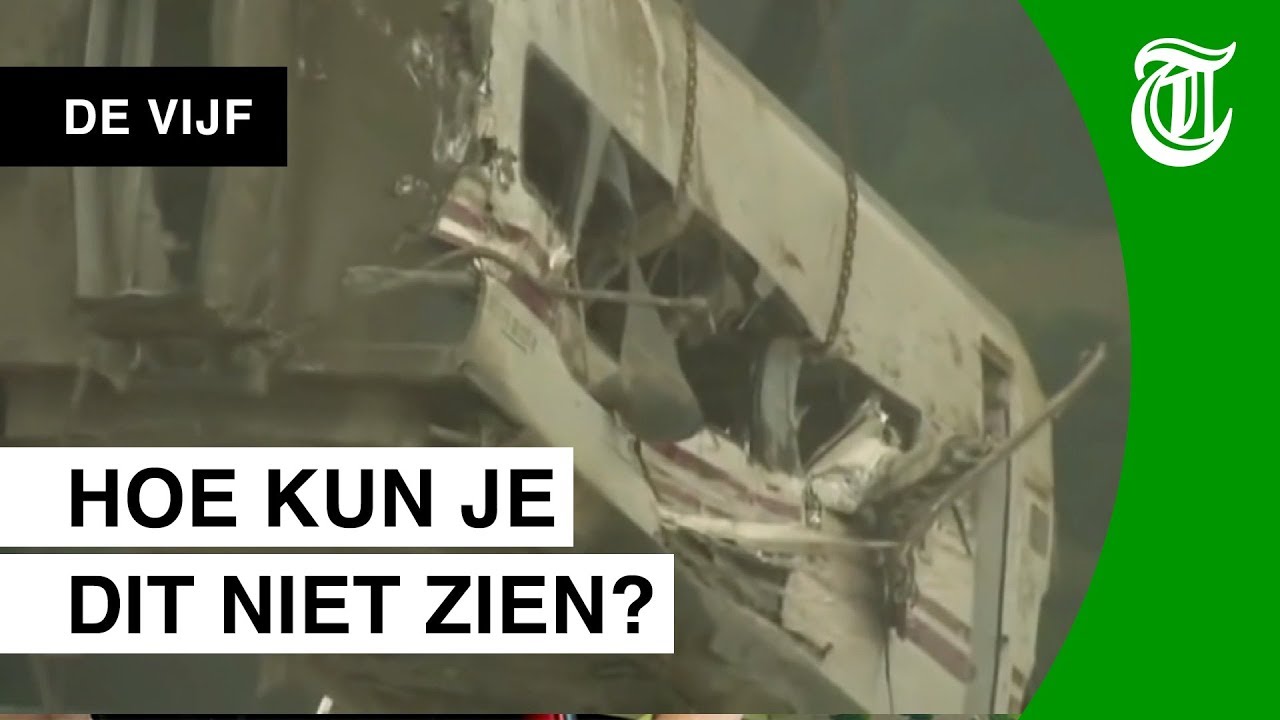 Camera’s leggen treinramp vast - DE VIJF