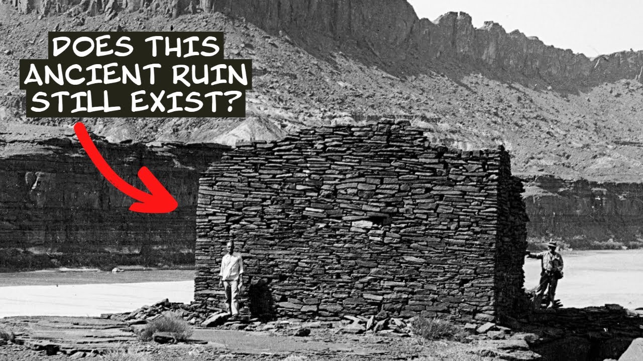 I Found This Picture Of Ancient Ruins At Lake Powell in Utah And Tried To Find It In Person!
