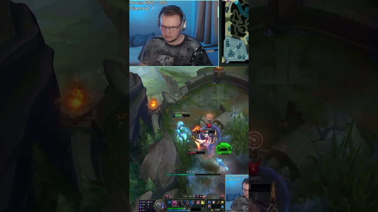 How Rank 1 Gragas KR outplays 1v2 😱🤯💣