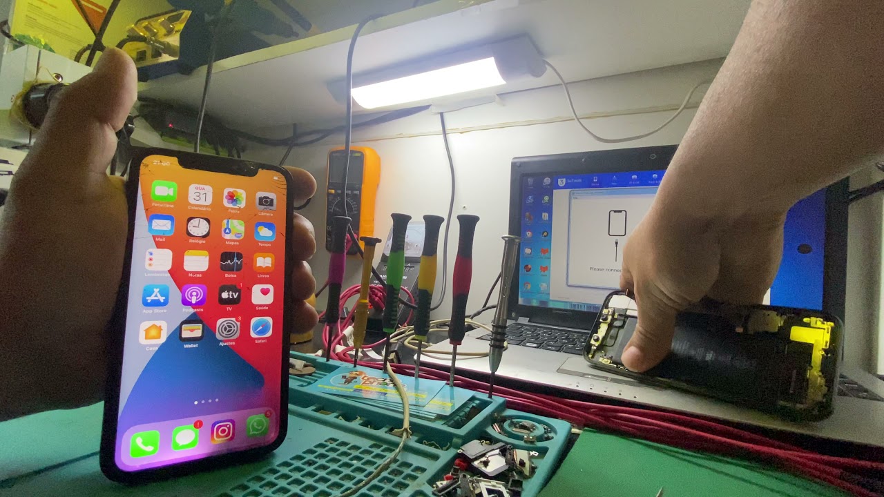 iPhone 11 Reiniciando , análise fácil do Panic Full com Programa Gratuito , vale a pena ver !!