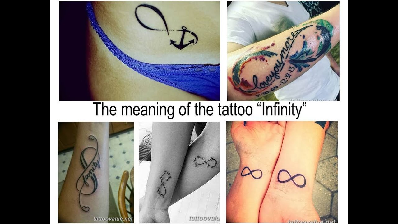 The meaning of the tattoo Infinity - meaning and photo drawings for the site tattoovalue.net