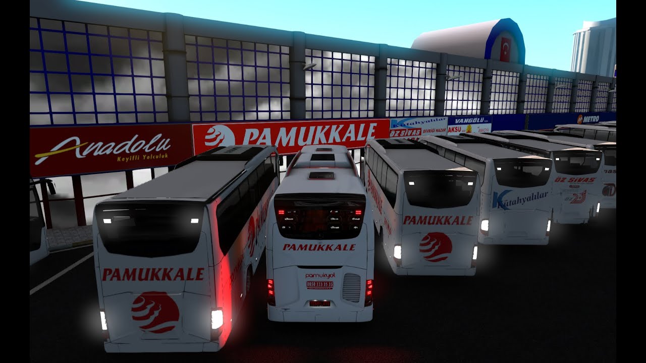ETS 2 Otobüs modu , Yolculu , Anonslu , Otogarlı , Mercedes Tourismo İNANILMAZ GERÇEKÇİ 2021 - 1.39v
