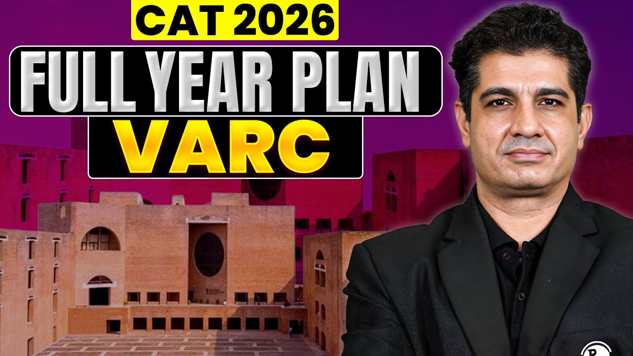 Программа и структура экзамена CAT 2026 VARC🔥 | План подготовки по месяцам