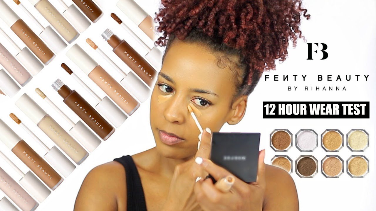 FENTY BEAUTY CONCEALER & SETTING POWDER | Oh...and I finally found my foundation shade!!!
