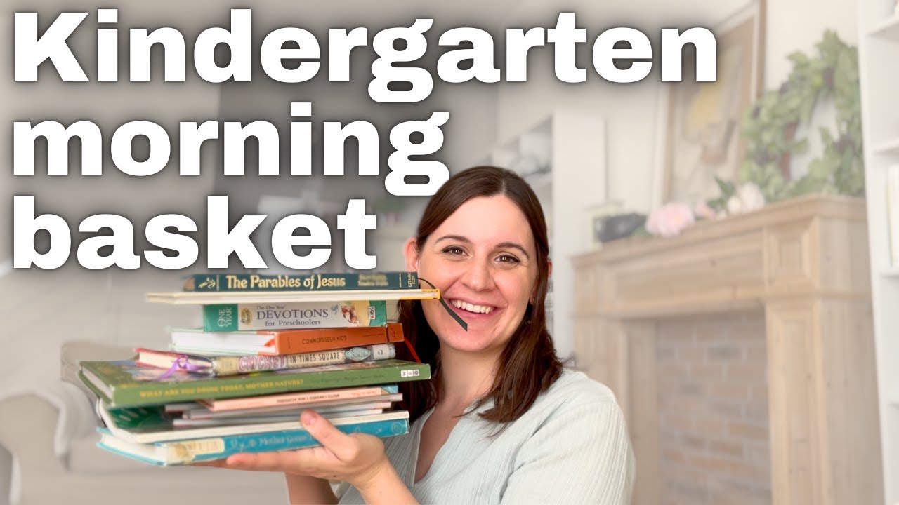 What is in our basket? | Morning Basket Homeschool Kindergarten | Morning Basket Ideas Homeschool