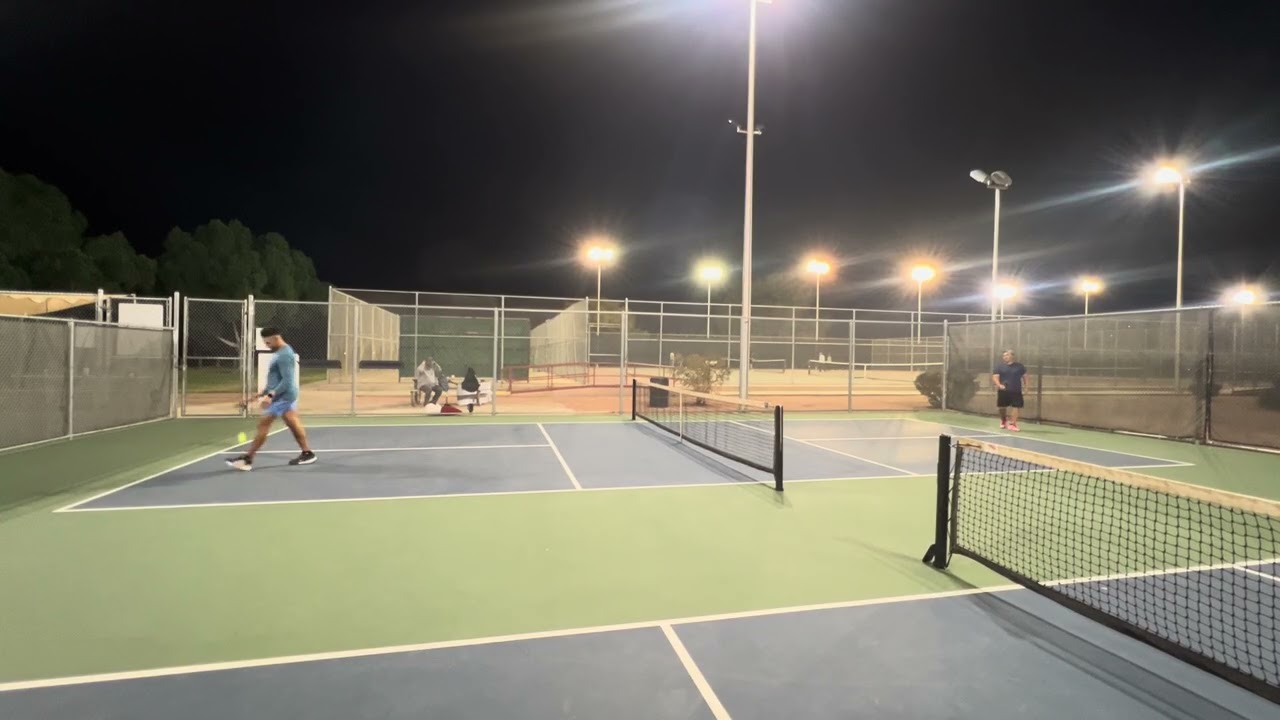 02/13/26: Isaiah 🆚 Frank : Game 1- SINGLES (Ranked) PickleBall. Yuma, AZ.