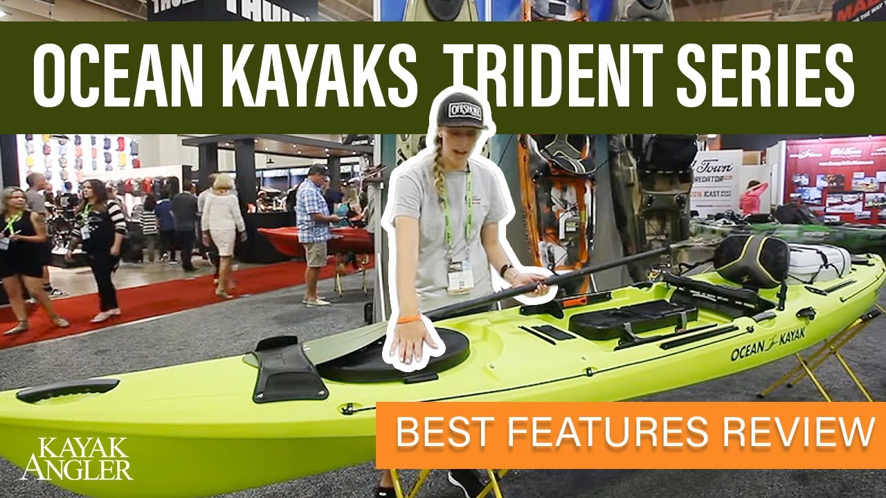 Каяки Ocean Kayaks серии Trident 🎣 для рыбалки 📈: обзор и описание характеристик 🏆
