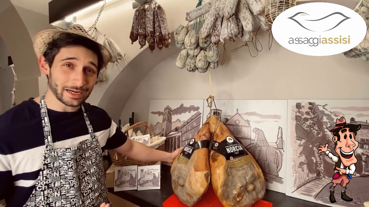 Come Tagliare il Prosciutto Crudo Intero a Mano col Coltello - Video Corso