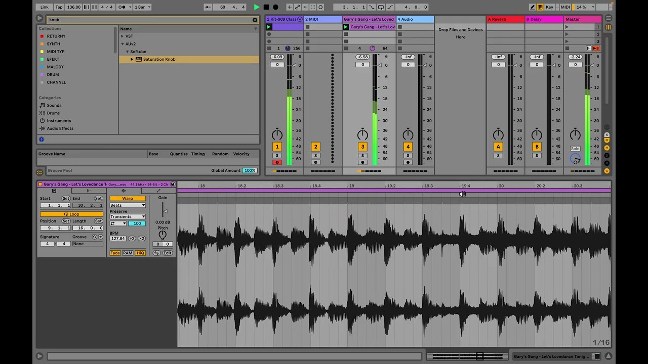 Vintage Disco Groove with Roland 909