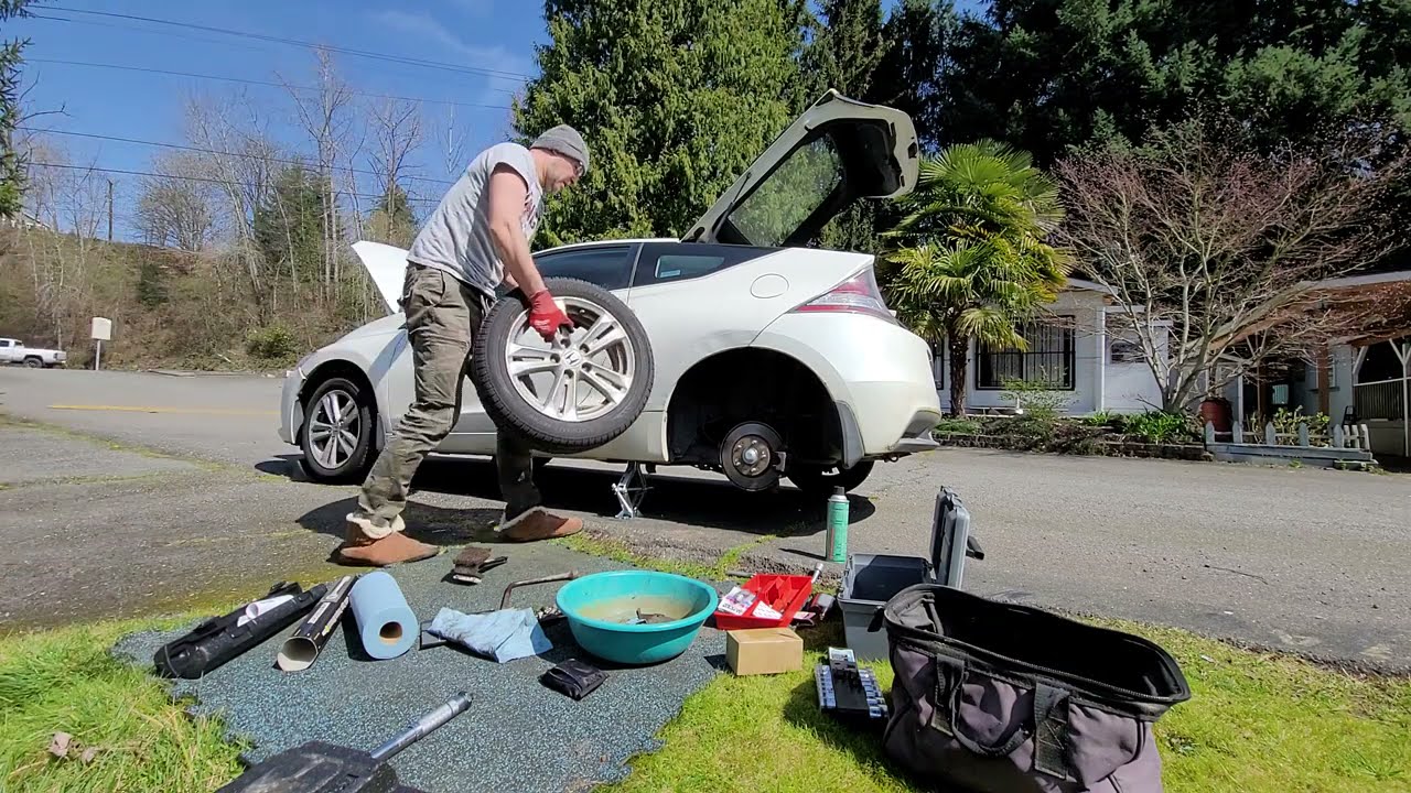 Installing OEM Honda Rear Brake Pads Relaxing AMSR Video 2021 (No Commentary)