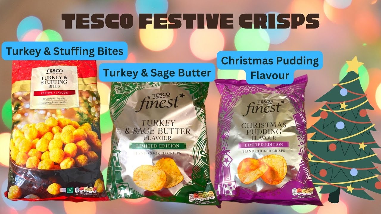 This Years TESCO Festive Crisps Christmas Pudding Flavour?
