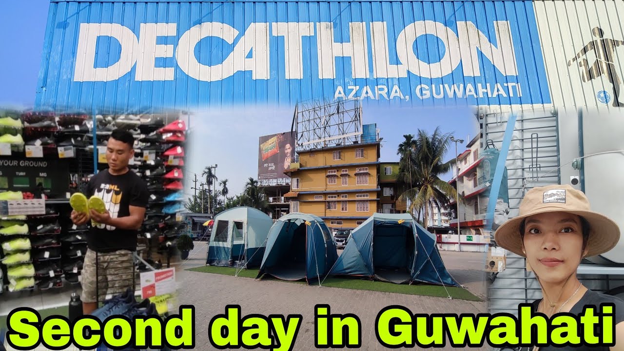 2'nd day in Guwahati|| Exploring Decathlon Guwahati Sports store|| we lost our way 💔🤧#guwahati