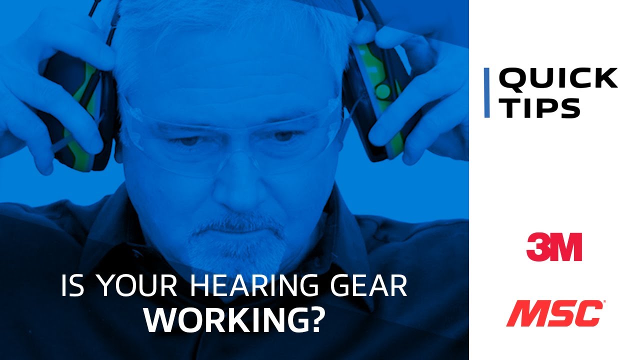 QUICK TIPS #34: 3M: Is Your Hearing Protection Working? The E-A-Rfit Test