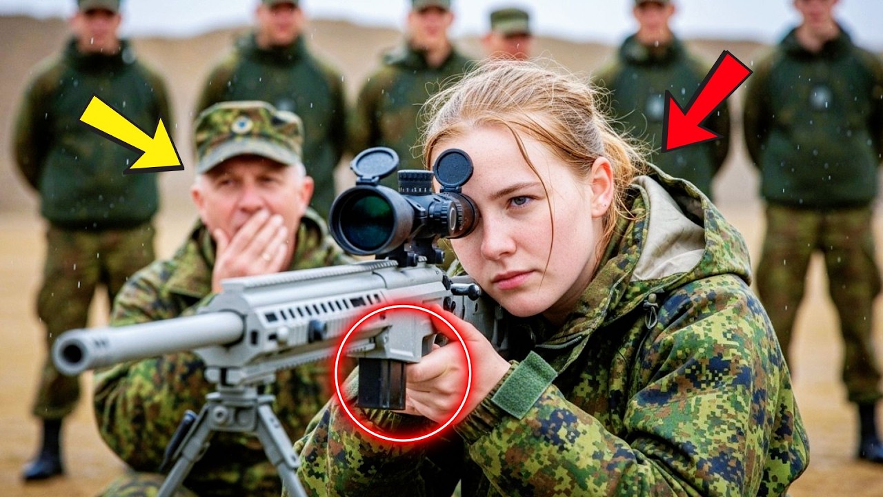 „Chcesz potrzymać broń?” #1 snajper SEAL rzucił wyzwanie — pobiła jego rekord 10 lat