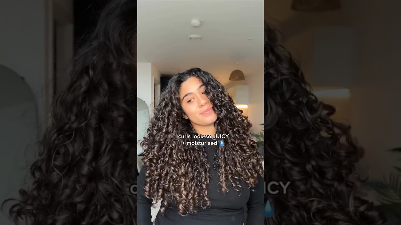this method on bleached curls 💦#curls #curlyroutine #curlyhairtutorial