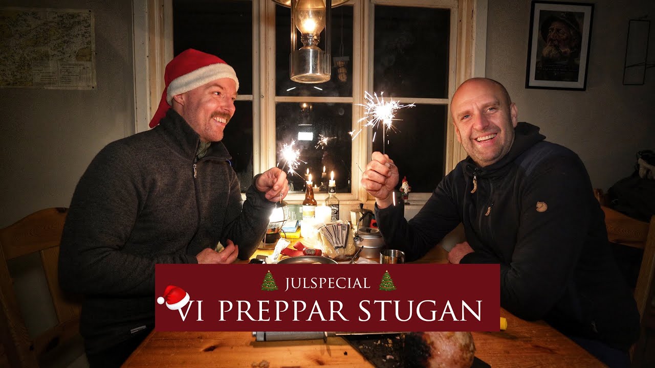 Vi preppar stugan - Julspecial | Kan man griljera julskinka över elden?